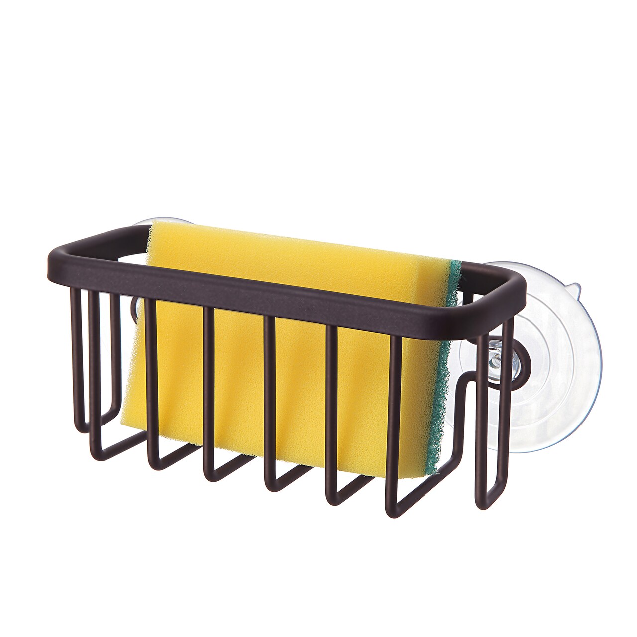 NeverRust Kitchen & Bathroom Sink Caddy for Sponges, Scrubbers, Soap